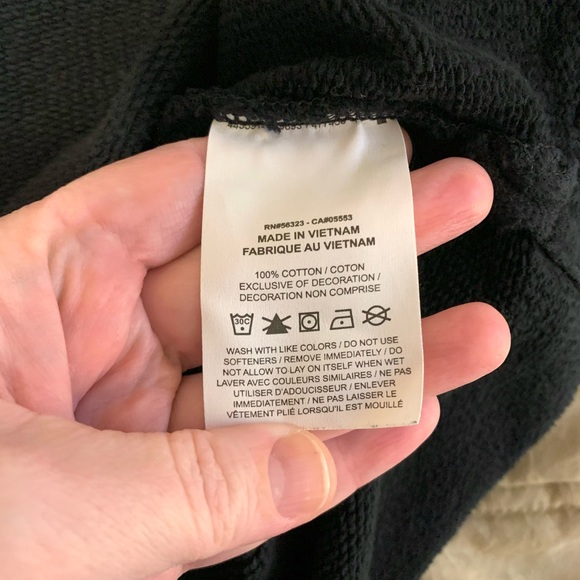 Nike Black Yoga Hood Sweater Sweatshirt - Picture 8 of 9